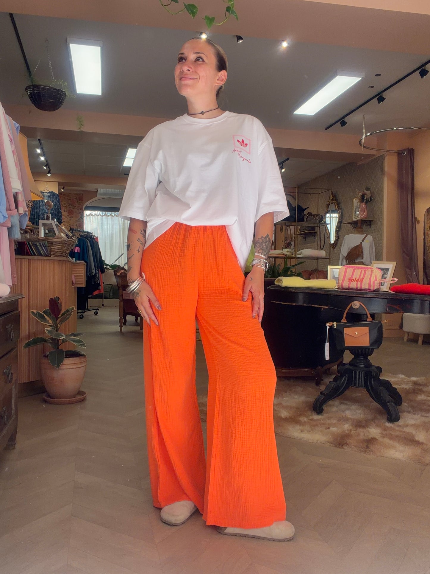 Pantalon large