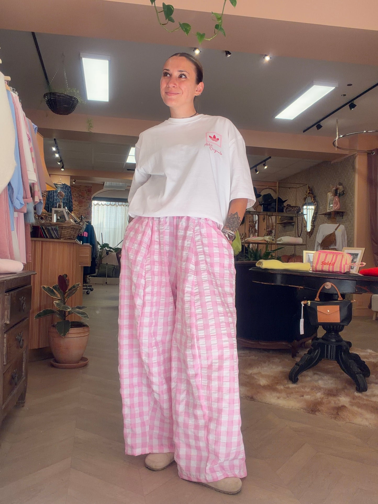 Pantalon Vichy