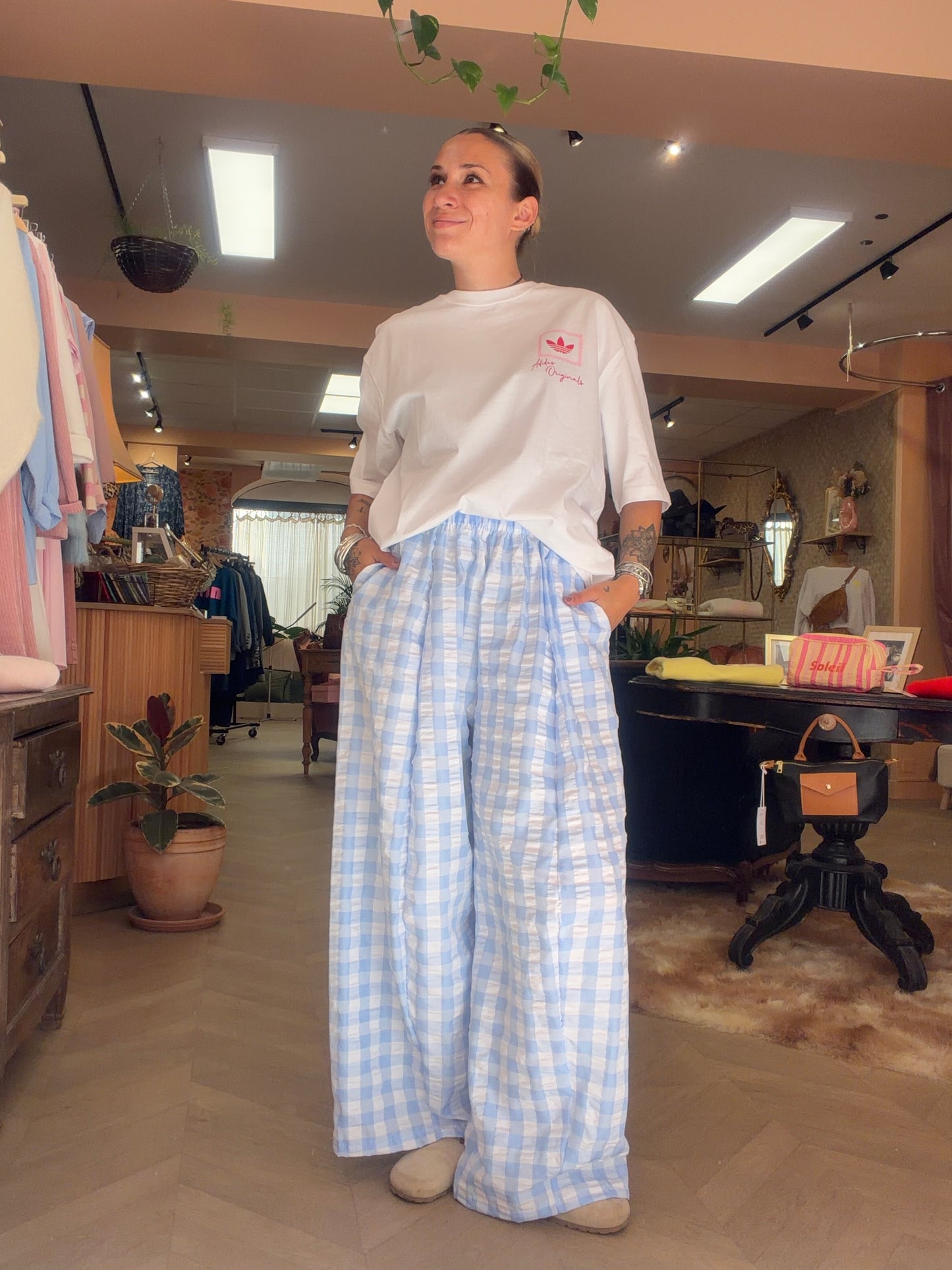 Pantalon Vichy