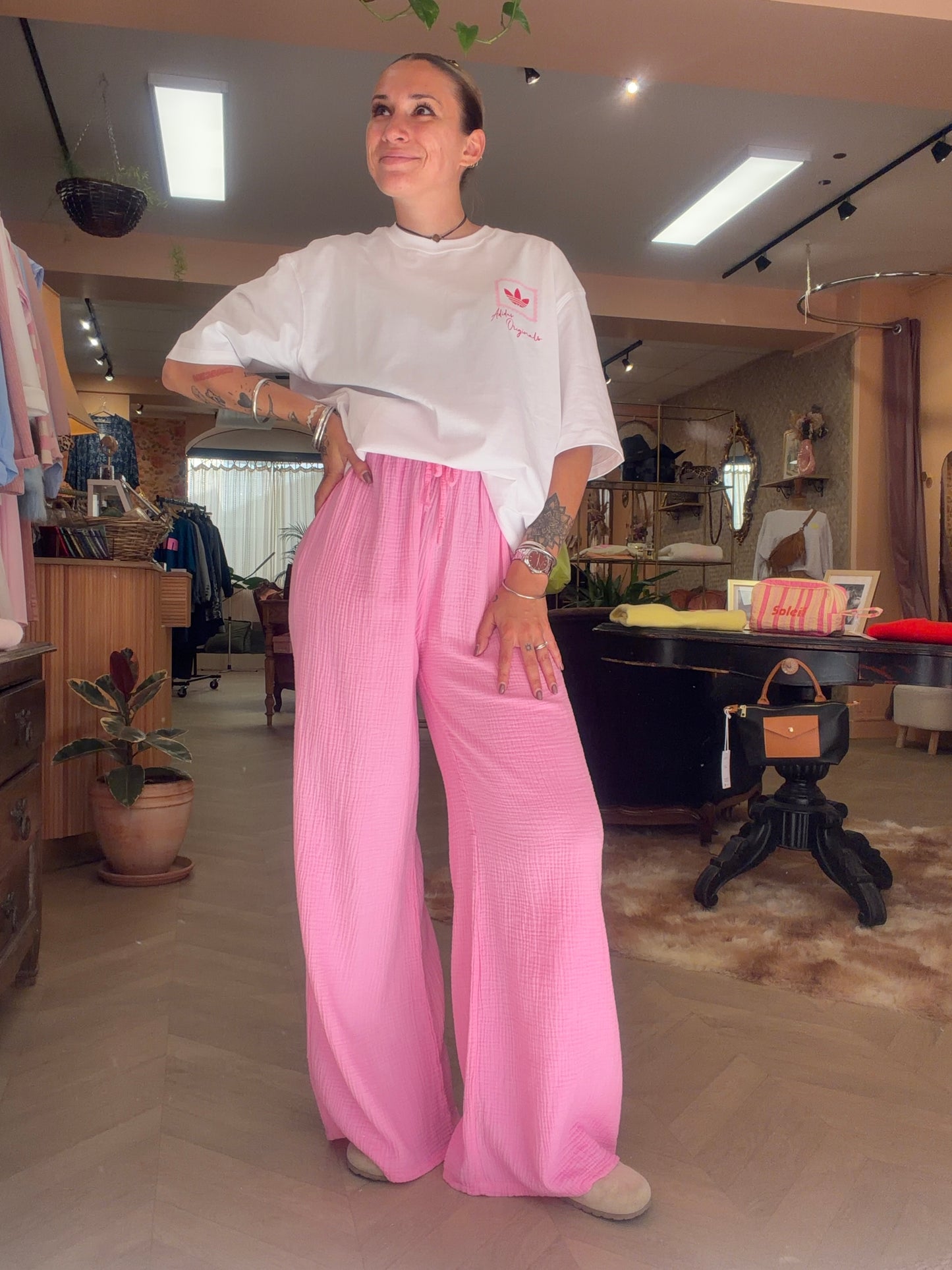 Pantalon large