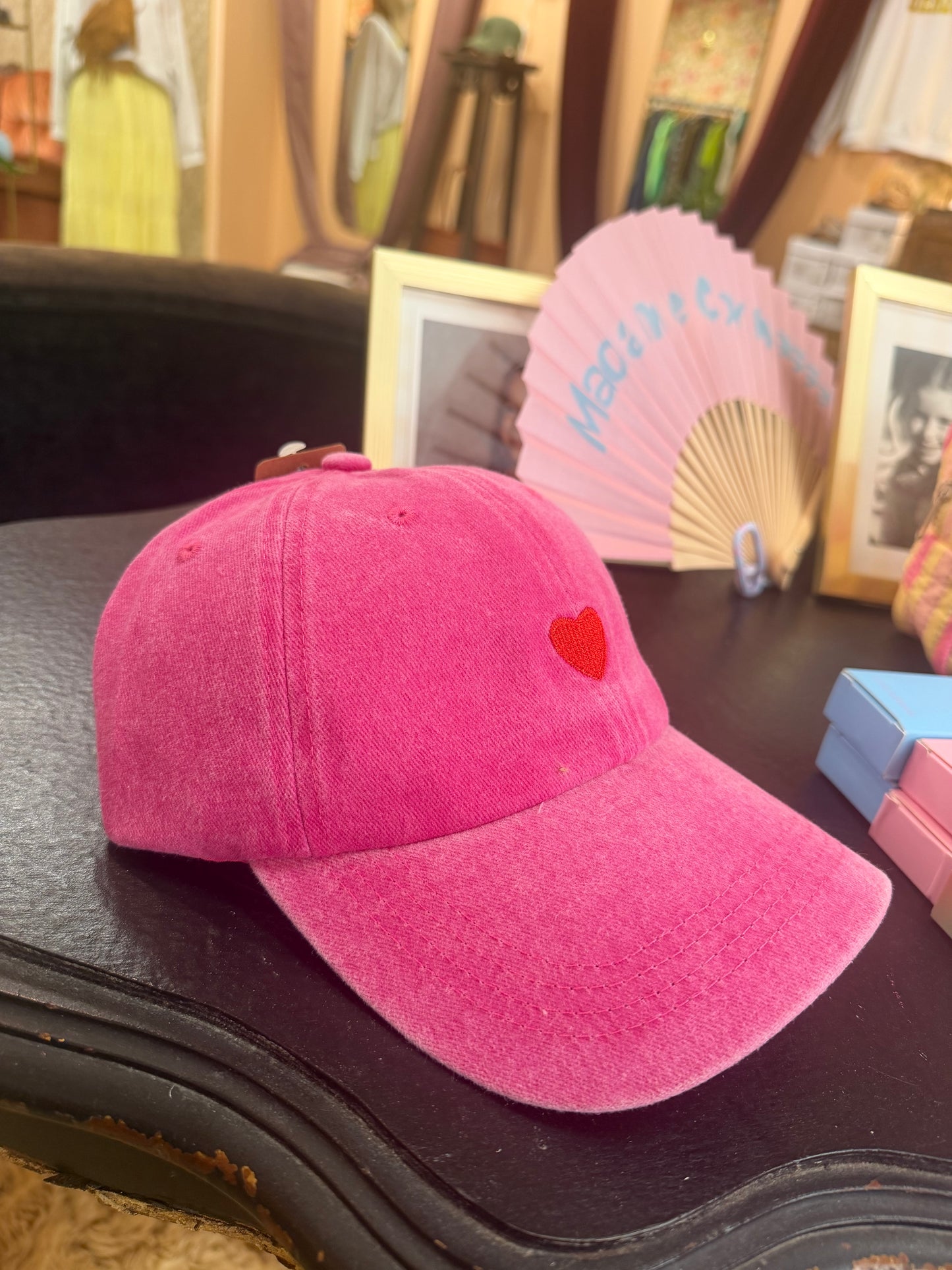 Casquette cœur