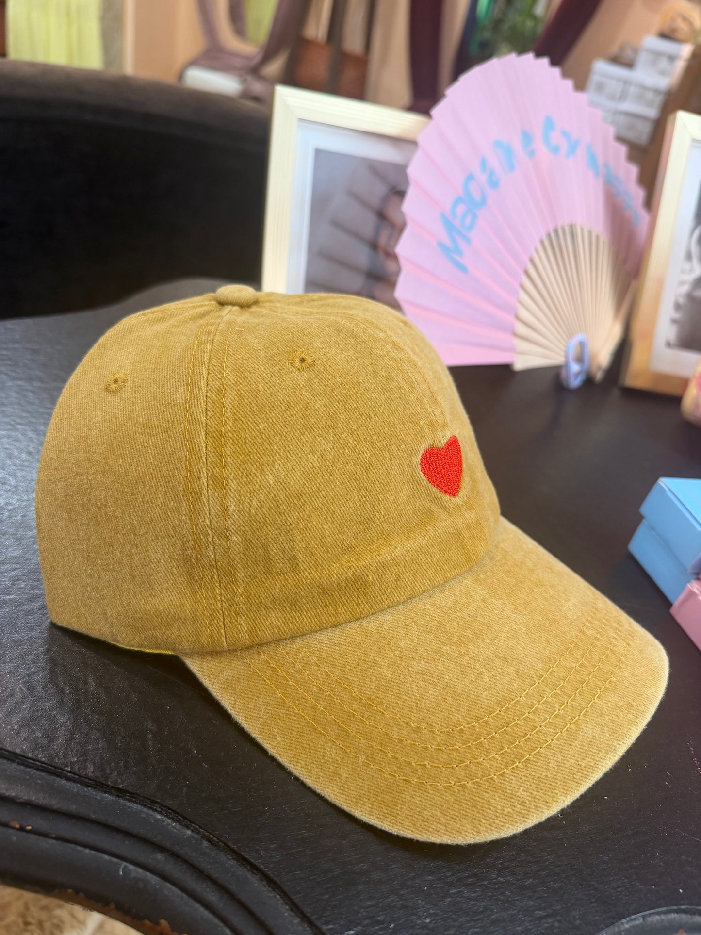 Casquette cœur