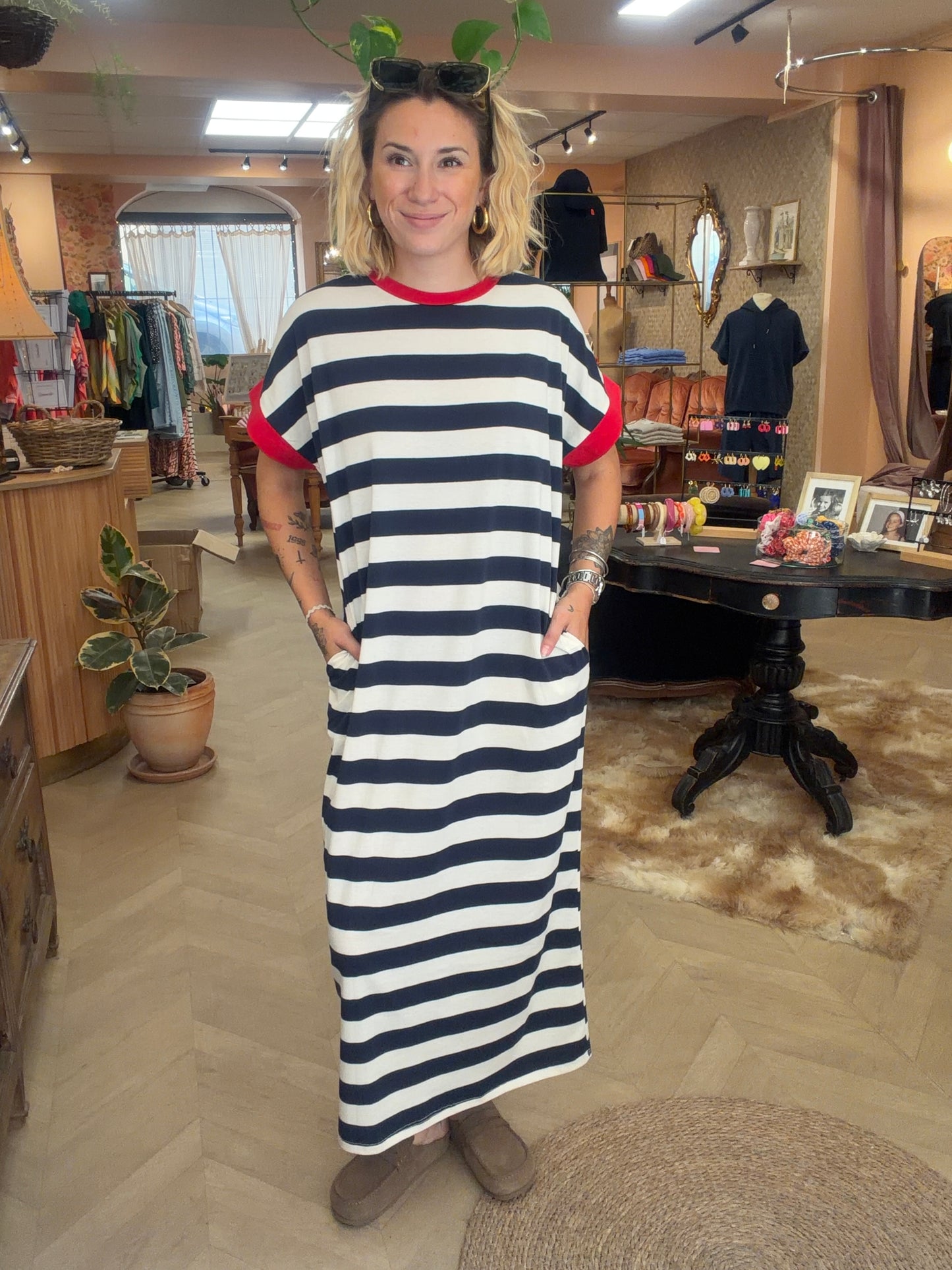 Robe t-shirt